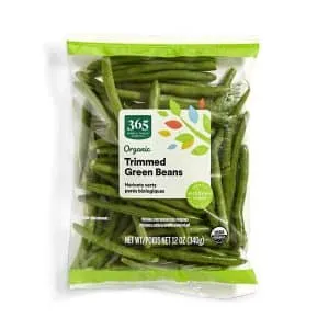 365 by Whole Foods Market, Bean Green Microwave Trimmed Organic, 12 Ounce