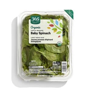 365 By Whole Foods Market, Organic Baby Spinach Salad, 5 Ounce